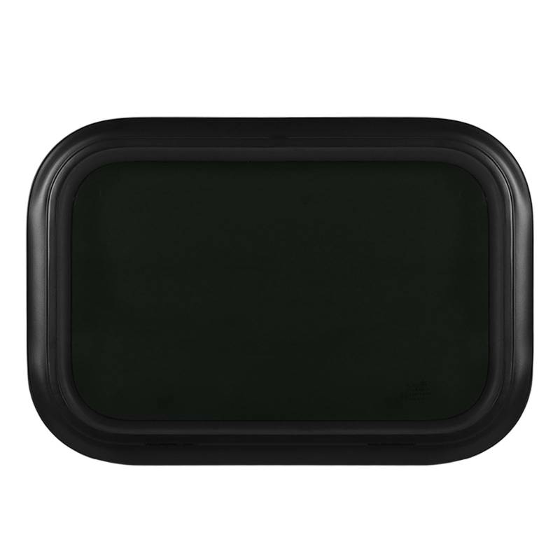 SEMME RV -Fenster, Schwarze Runde Ecke Aluminiumlegierung, -Schutzmesser, Geeignet für Wohnmobile, Anhänger, Wohnmobile, (Für 26-31 mm/1-1,2 Zoll Wandstärke) von Semme