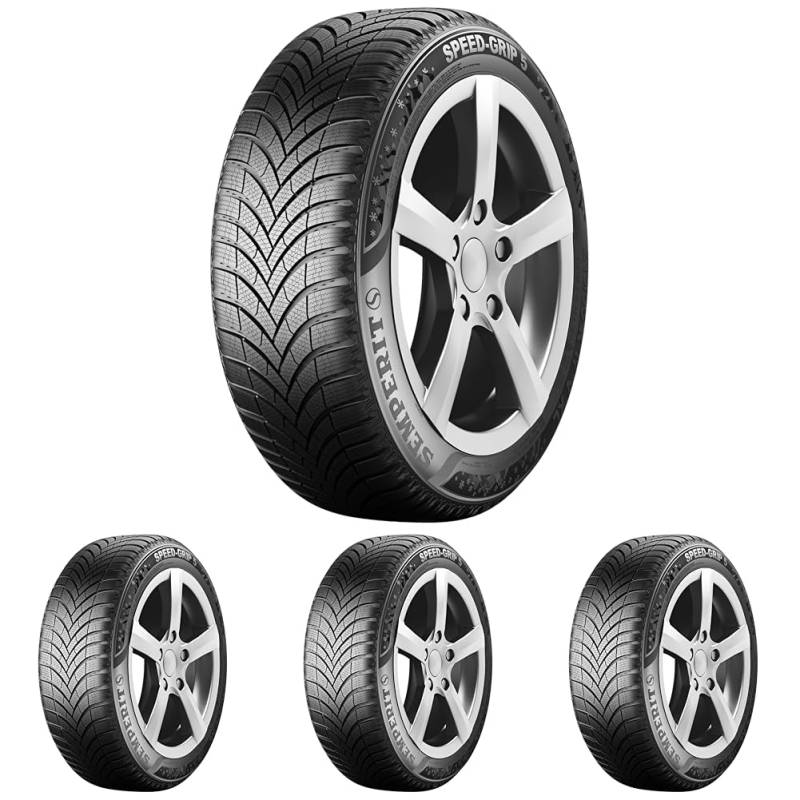 SEMPERIT SPEED GRIP 5-185/65R15 88T - D/B/71dB - Winterreifen (Packung mit 4) von Semperit