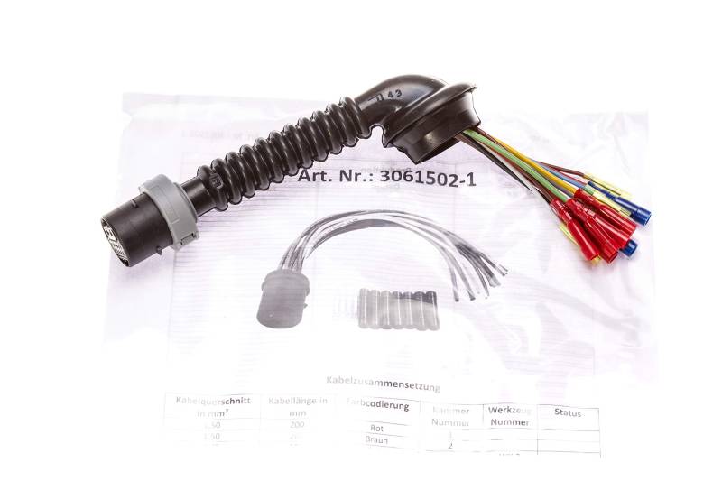 SenCom 3061502-1 Reparatursatz Kabelbaum Tür Hinten von ZOUXO