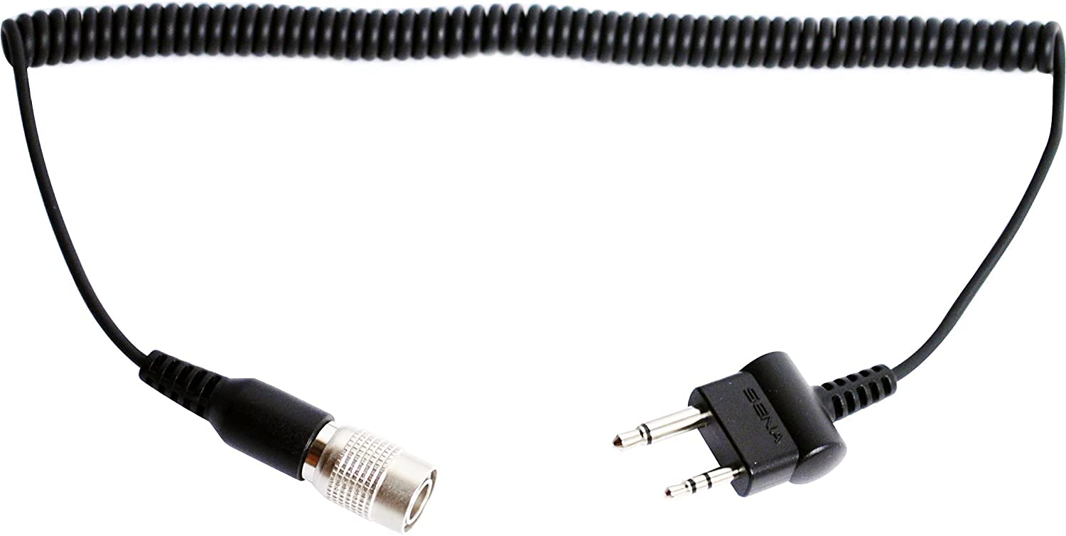 SENA 2-Wege-Radio Kabel mit Stecker gerade für Midland und ICOM twin-pin Anschluss – Größe – S SENA 2-Wege-Radio Kabel mit Stecker gerade für Midland und ICOM twin-pin Anschluss – Größe – S von Sena