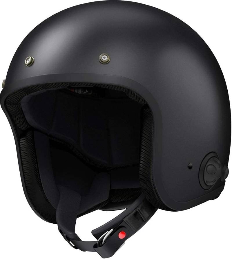 SENA SAVAGE-CL-MB-XL-02 Savage Bluetooth Helm, Offenes Gesicht, Mattschwarz, XL Größe, ECE-zertifiziert von Sena
