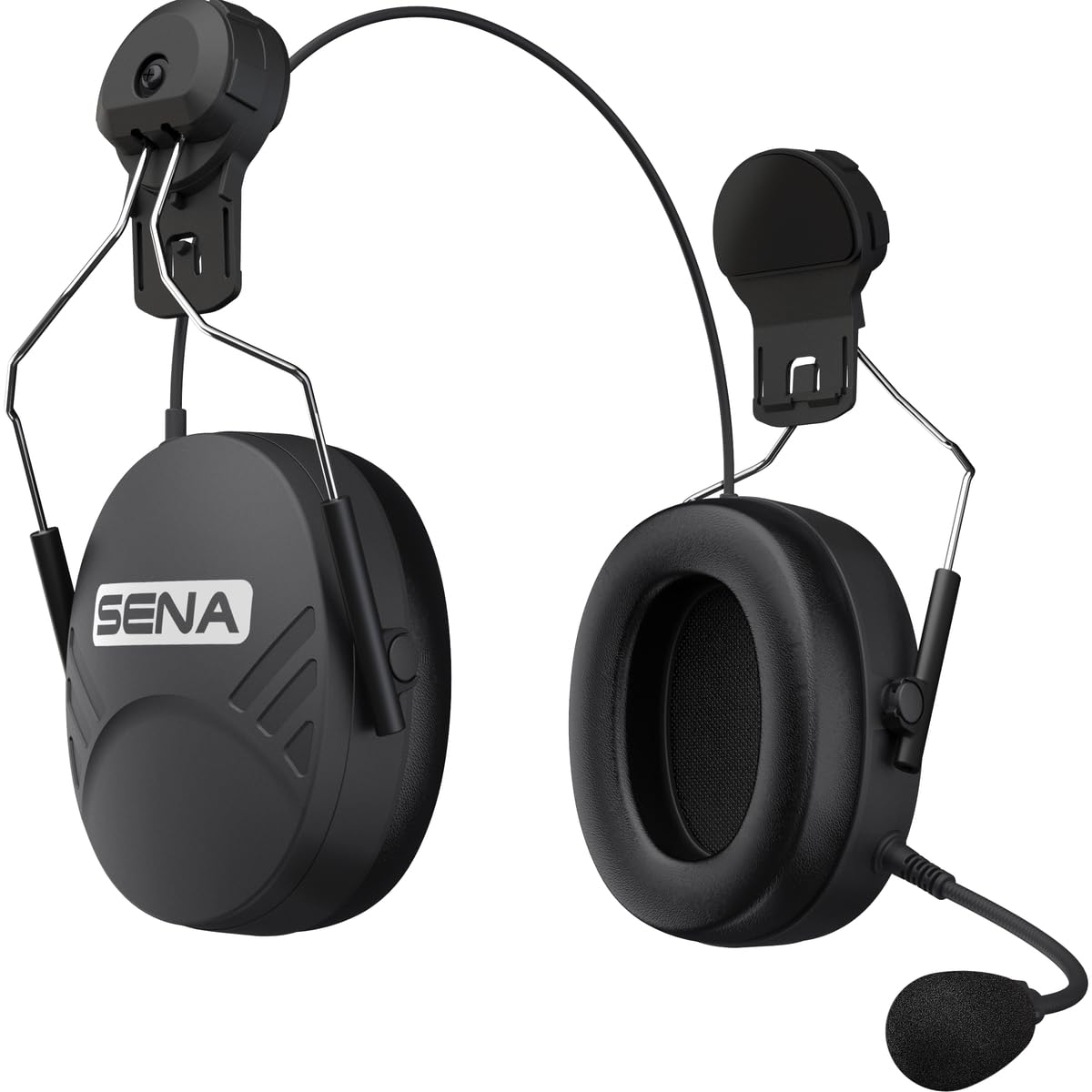 SENA TUFFTALK-LITE-02 Tufftalk Lite Ohrenschützer mit Langstrecken Bluetooth-Kommunikationssystem, Helmhalterung von Sena