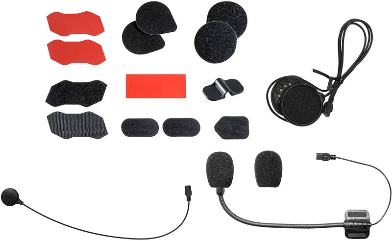 SENA SMH10R-A1000 Zubehörset für SMH10R Low-Profile Motorrad Bluetooth Headset & Gegensprechanlage von Sena