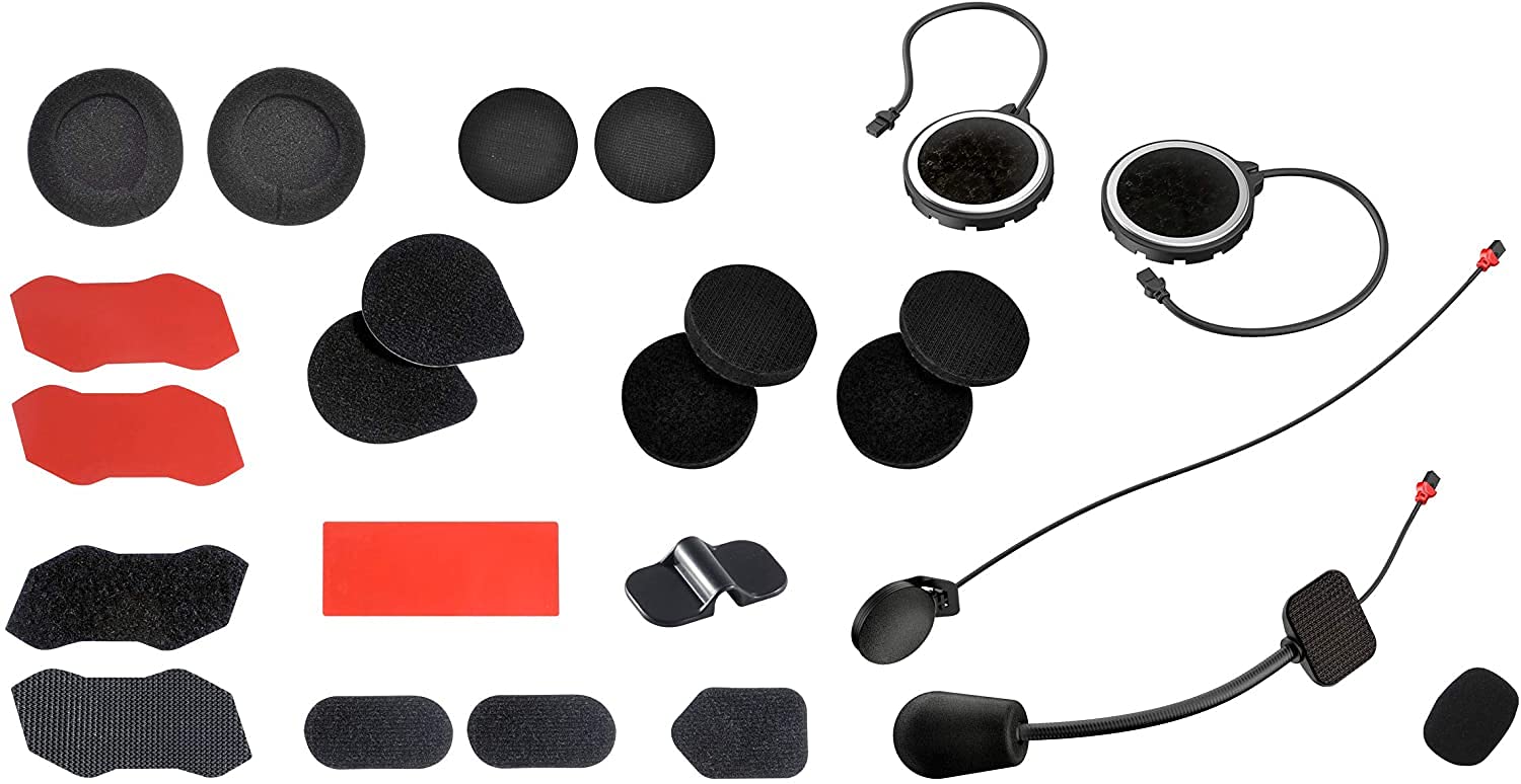 SENA 10R-A1000 Zubehörset für 10R Low-Profile-Motorrad Bluetooth Headset & Gegensprechanlage von Sena