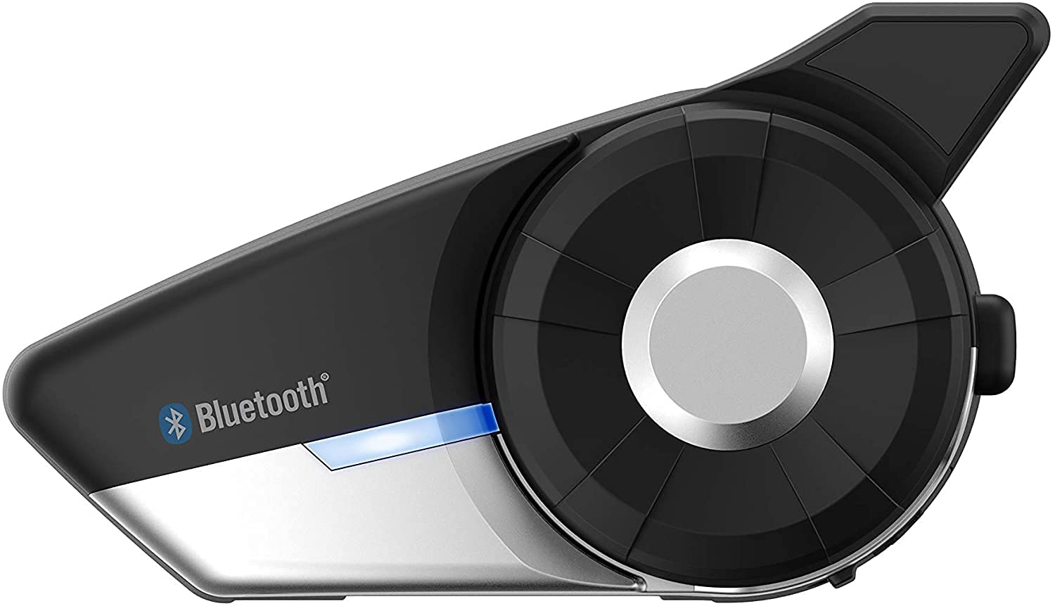 Sena 20S EVO Motorrad Bluetooth Kommunikationssystem mit HD Lautsprechern Schwarz Einzelpackung mit HD-Lautsprechern von Sena