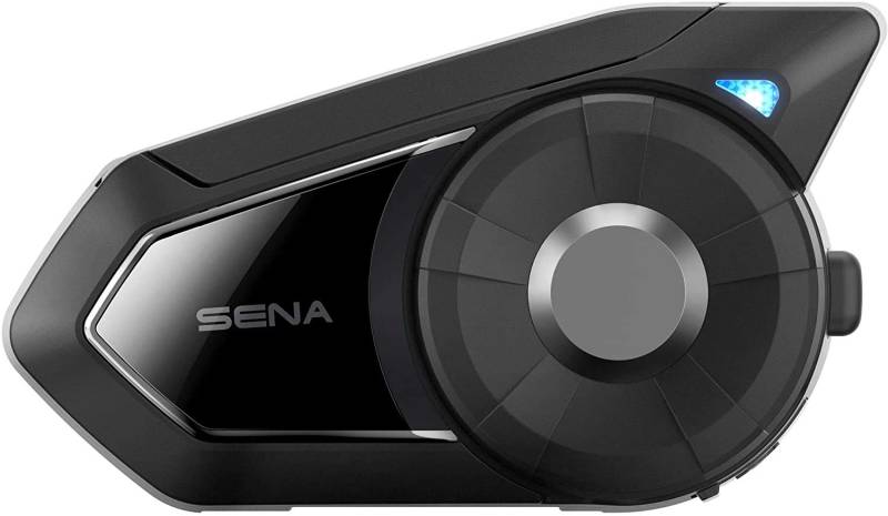 Sena 30K Motorrad Mesh Kommunikationssystem, Schwarz, Doppelpack mit HD-Lautsprechern (2021) EU von Sena