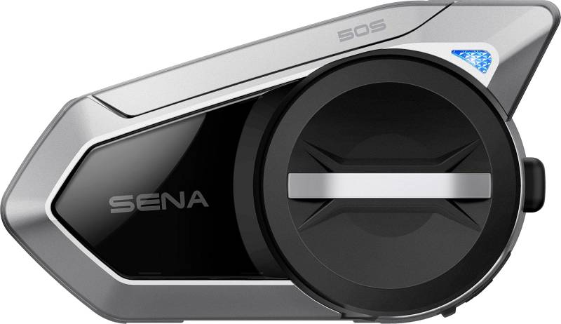 Sena 50S Motorcycle Bluetooth Communication System with Harman-Kardon Speakers Dual Pack von Sena