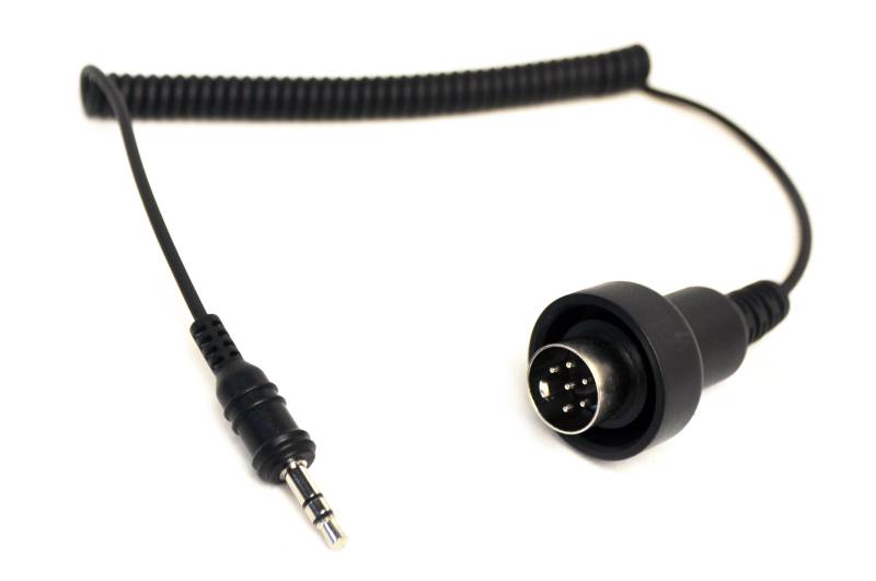 3.5mm Stereo Jack to 6 pin DIN Kabel für BMW K1200LT Audio System von Sena