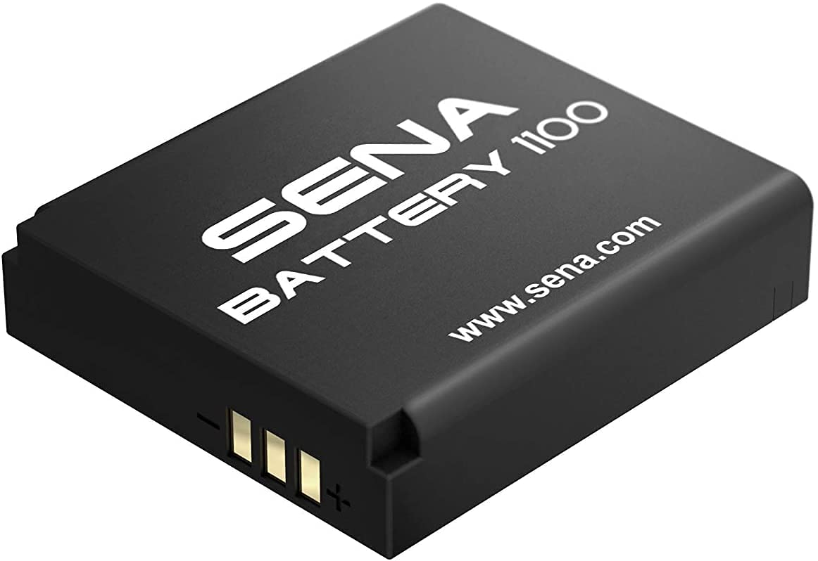 SENA SC-A0308 Wiederaufladbarer Akku 1100 für Tufftalk Earmuff Bluetooth Communication & Intercom Headset von Sena