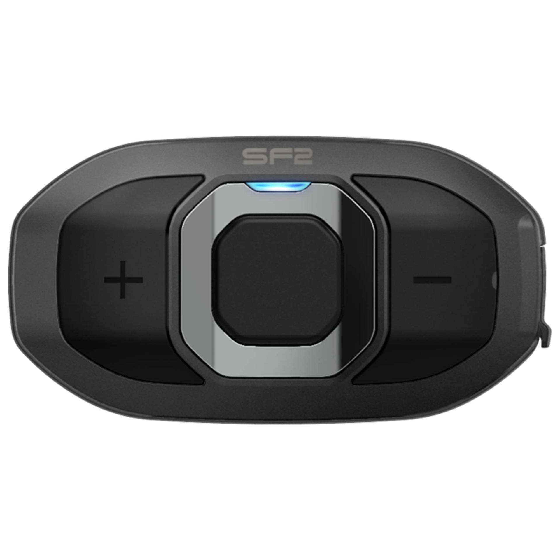 Sena SF2 Bluetooth-Kommunikationssystem für Motorräder mit Zwei Lautsprecher-Sets, Schwarz von Sena