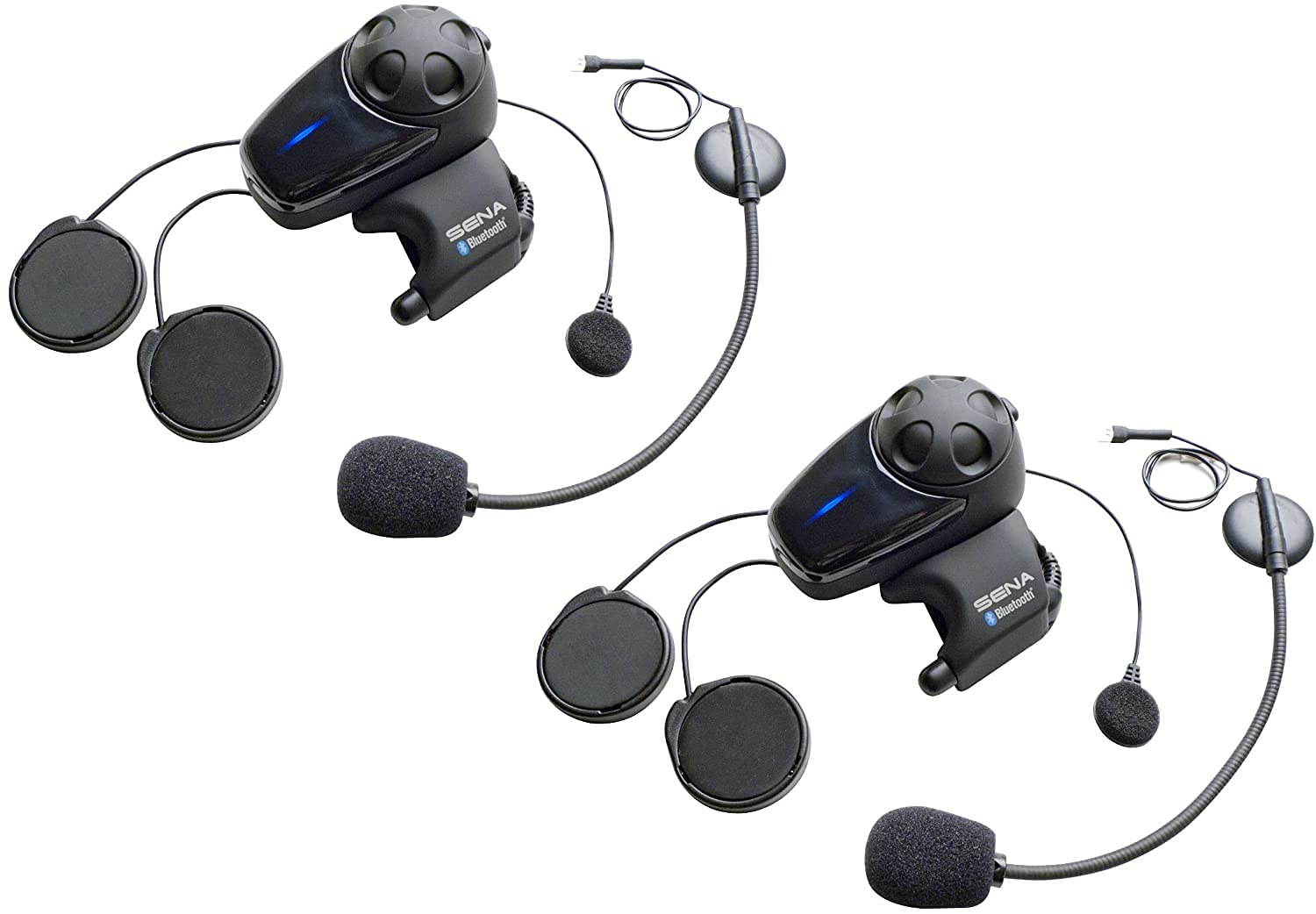 Sena SMH10 Bluetooth-Kommunikationssystem für Motorräder mit Kabel- und Schwanenhalsmikrofon Doppelpack Sena SMH10 Bluetooth-Kommunikationssystem für Motorräder mit Kabel- und Schwanenhalsmikrofon Doppelpack von Sena