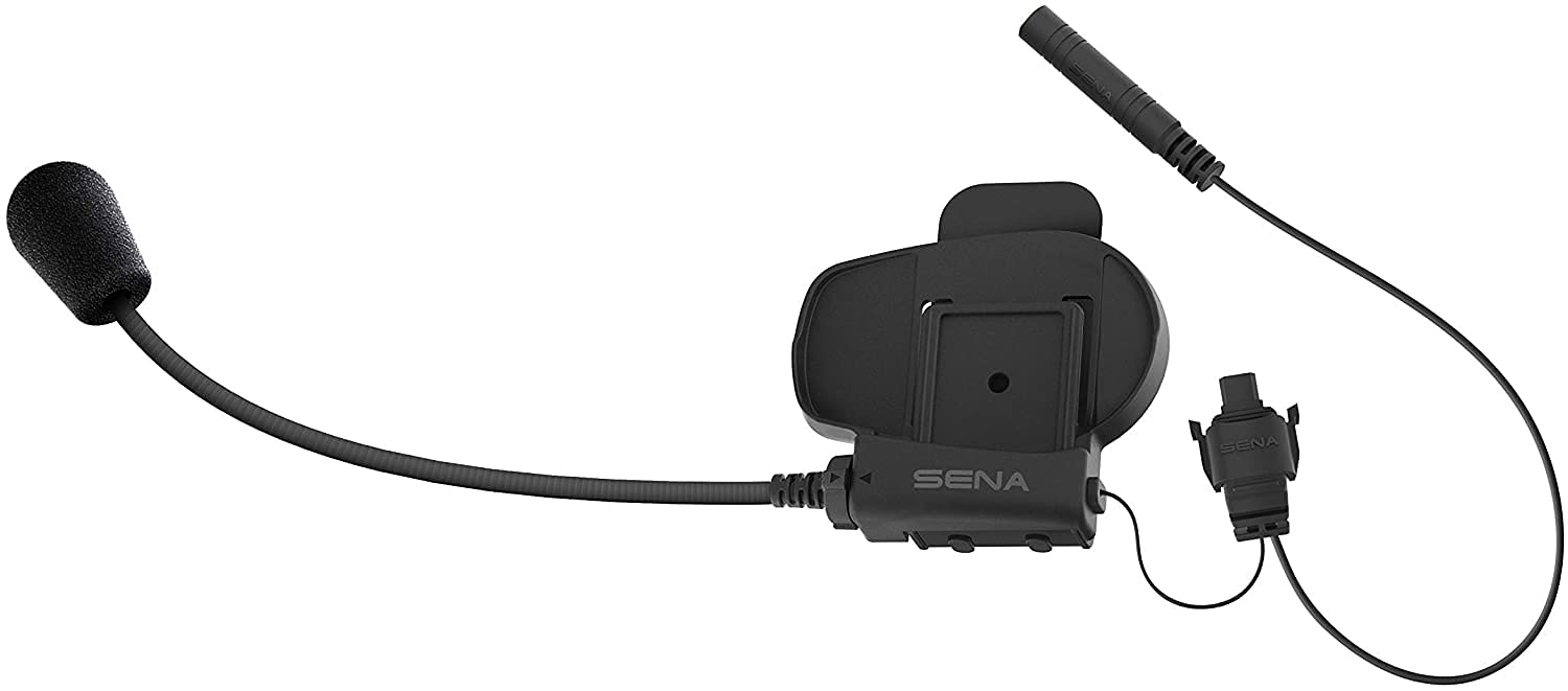 SENA SMH5-MC-A0202 Helmklemmen-Kit für SMH5 Multicom Bluetooth Headset & Intercom mit Schnellklemmen-Kit, Schwarz von Sena