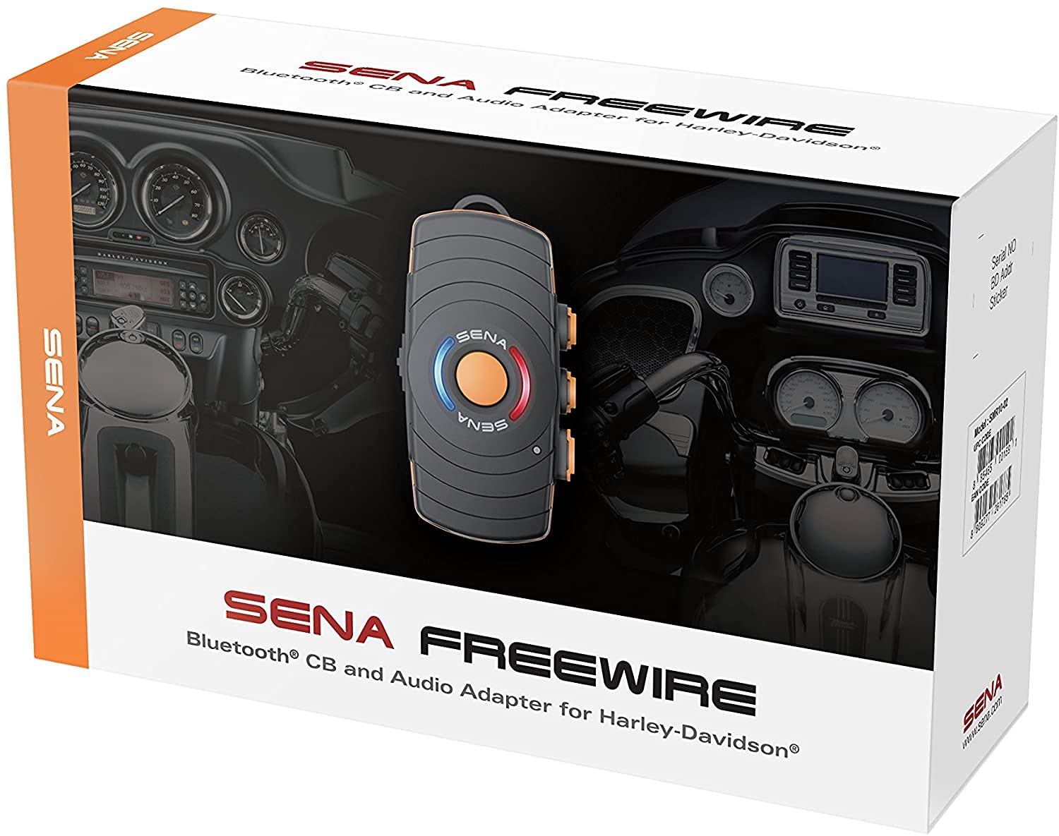 Sena FreeWire, Bluetooth CB und Audio Adapter für Harley-Davidson, FREEWIRE-01, For Harley-Davidson, One Size von Sena