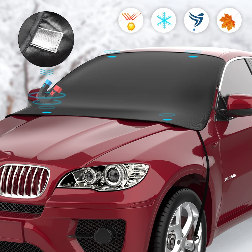 Frontscheibenabdeckung Winter Schneeschutz Auto Frontscheibe Auto Scheibenabdeckung Windschutzscheiben Autoabdeckung Winterabdeckung Eisschutzfolie für gegen Schnee Frost und Sonne, 175 * 120cm Frontscheibenabdeckung Winter Schneeschutz Auto Frontscheibe Auto Scheibenabdeckung Windschutzscheiben Autoabdeckung Winterabdeckung Eisschutzfolie für gegen Schnee Frost und Sonne, 175 * 120cm von Senders