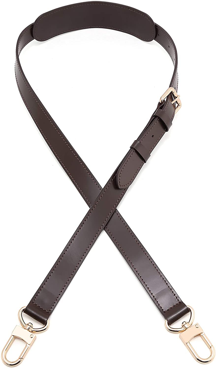 Senral Breit Leder Schulterriemen 2.5 cm Braun Lederschultergurt Verstellbar Riemen Kompatibel mit Umhängetasche, Handtasche Graceful,Speedy35,Reisetasche Keepall 45 50 55 Senral Breit Leder Schulterriemen 2.5 cm Braun Lederschultergurt Verstellbar Riemen Kompatibel mit Umhängetasche, Handtasche Graceful,Speedy35,Reisetasche Keepall 45 50 55 von Senral