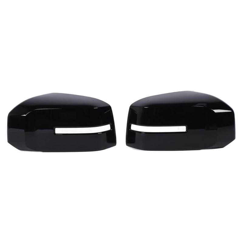 2pcs Rückspiegelkappe linke und rechte Außenspiegel -Spiegel -Gehäusekappe für Triton L200 2023 bis 2024 (Bright Black) von Senrusa