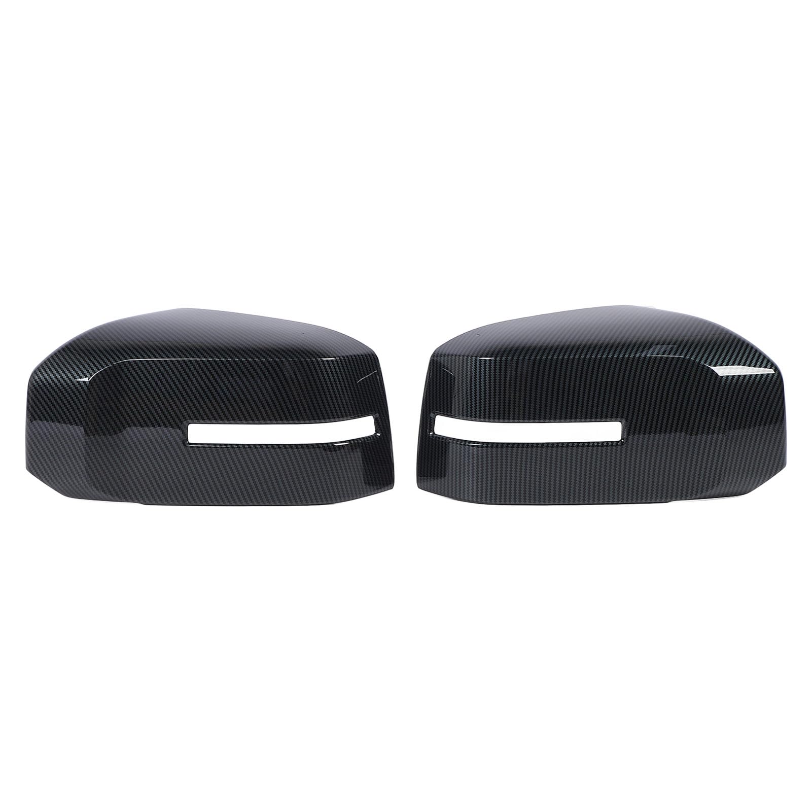 2pcs Rückspiegelkappe linke und rechte Außenspiegel -Spiegel -Gehäusekappe für Triton L200 2023 bis 2024 (Carbon Fiber Style) von Senrusa