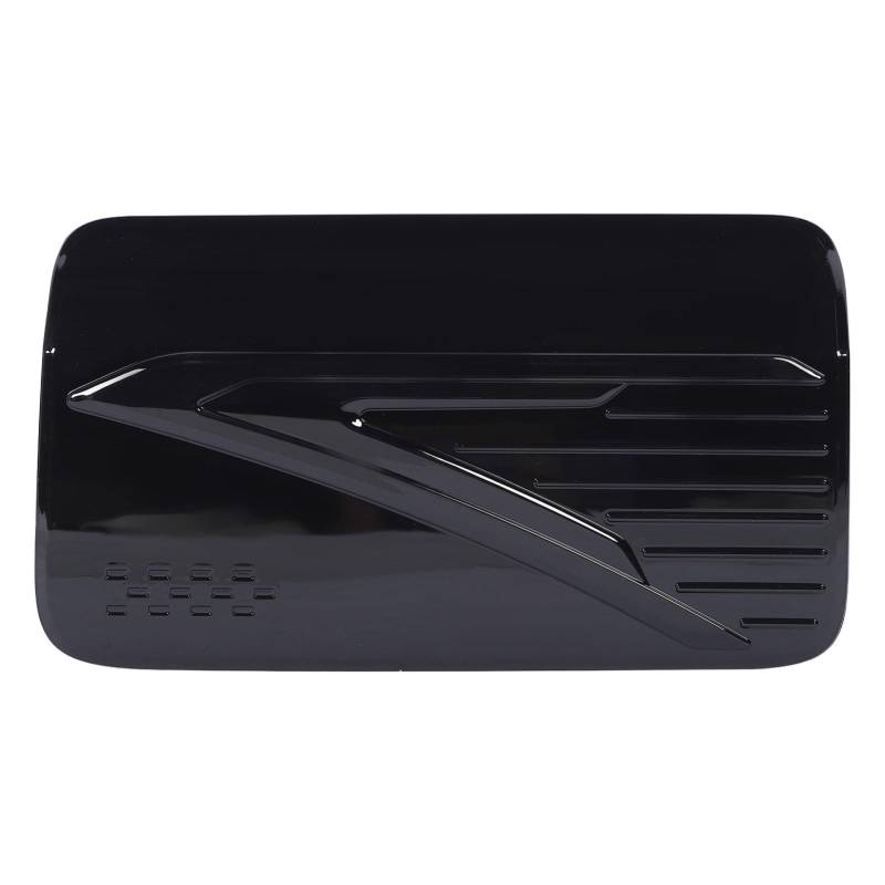 Auto Kraftstofftankabdeckungsverkleidung Abriebgasbehälter-Dekoration Aufkleber für Triton L200 2023-2024 (Bright Black) von Senrusa