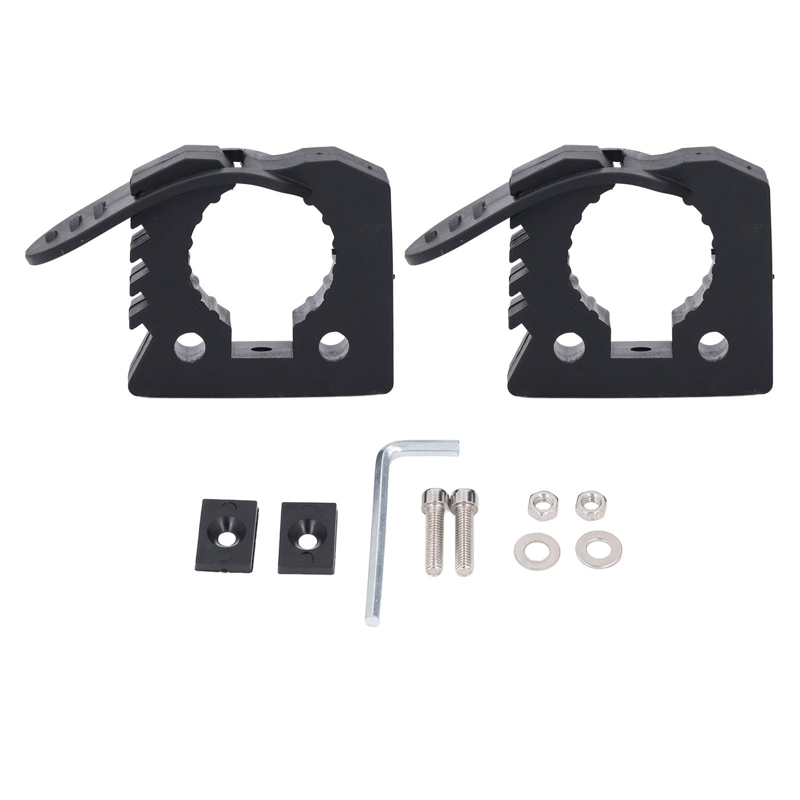 Senrusa 1 Paar Schnellfreisetzungs-Gummi-Klemmen-Montage-Halterungsschaufelhalter für LKWs UTV ATV Offroad Indoor 3-4cm Werkzeuge Senrusa 1 Paar Schnellfreisetzungs-Gummi-Klemmen-Montage-Halterungsschaufelhalter für LKWs UTV ATV Offroad Indoor 3-4cm Werkzeuge von Senrusa