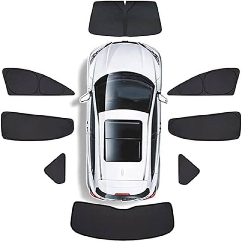 Sonnenschutz Auto für Suzuki Across 2019 2020 2021 2022 2023 2024, UV Schutz Blickdichte Double Protection Effect Autofenster Sonnenblende Thermofolie Autoteile, G/8 Whole Vehicle von SeptAm