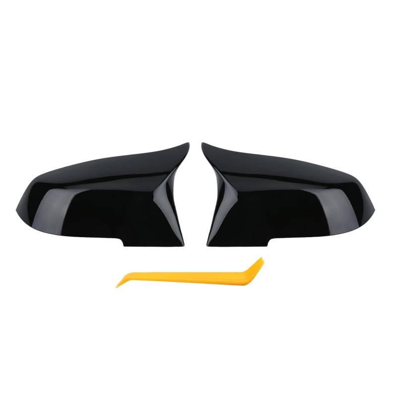 Sepzlly Spiegelkappen Für BMW 1er F20 F21/2er F22 F23 F87/3er F30 F31 F34/4er F32 F33 F36/i3 I01/X1 E84 Auto Rückspiegel Seitenspiegel Abdeckkappen Seitenspiegelgehäuse Links/Recht Schwarz von Sepzlly