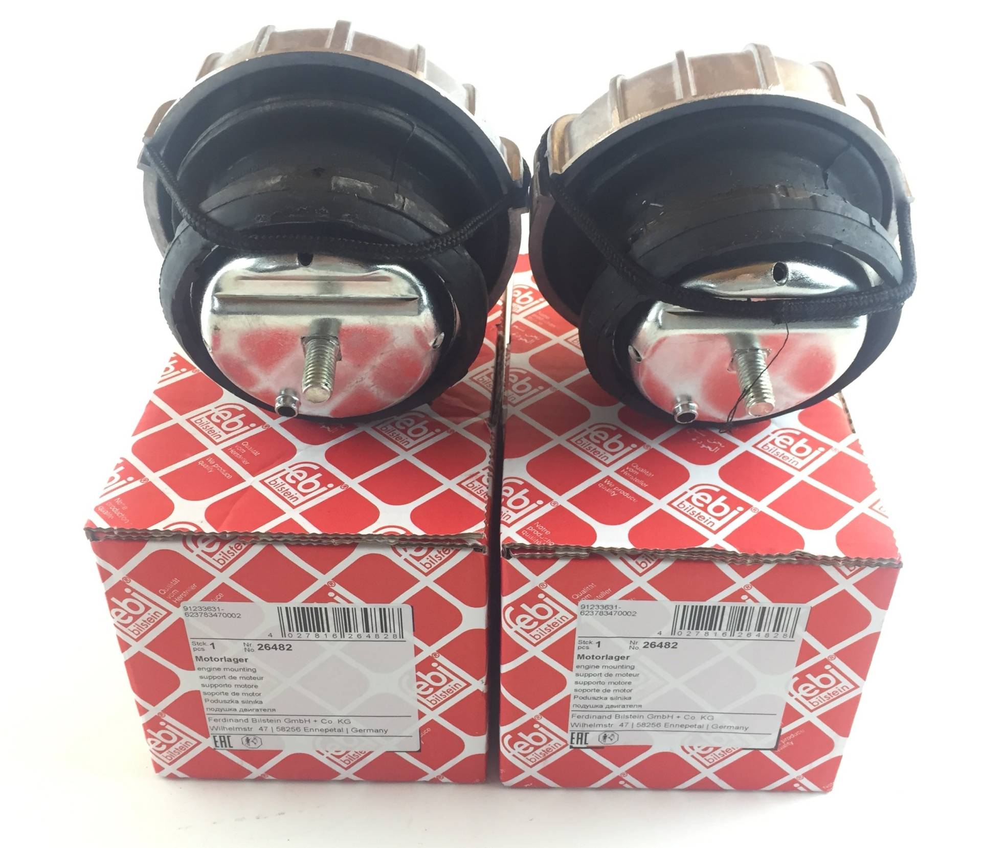 2 x Motorlager Febi Vito W639 Viano W639 CDI - bitte exakte Zuordnung beachten 2 x Motorlager Febi Vito W639 Viano W639 CDI - bitte exakte Zuordnung beachten von Set-Febi
