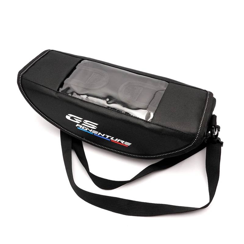 Motorrad Becherhalter, ATV Wasserflaschenhalter Für BM@&W R1200GS R1250GS ADV Adventure R 1200 1250 GS F750GS F800GS Lenkertasche Navigation Motorradzubehör(GS Logo) von Seulomo