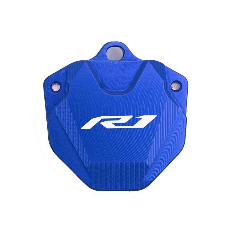 Seulomo Niedliche Abdeckung für Autoschlüssel mit CNC-Desi Für Ya&maha YZF-R1 YZF R1 1998-2024 2023 Zubehör Motorradschlüssel Schutzhülle Kappe Schlüsseletui Schale & Schlüsselanhänger(335) von Seulomo