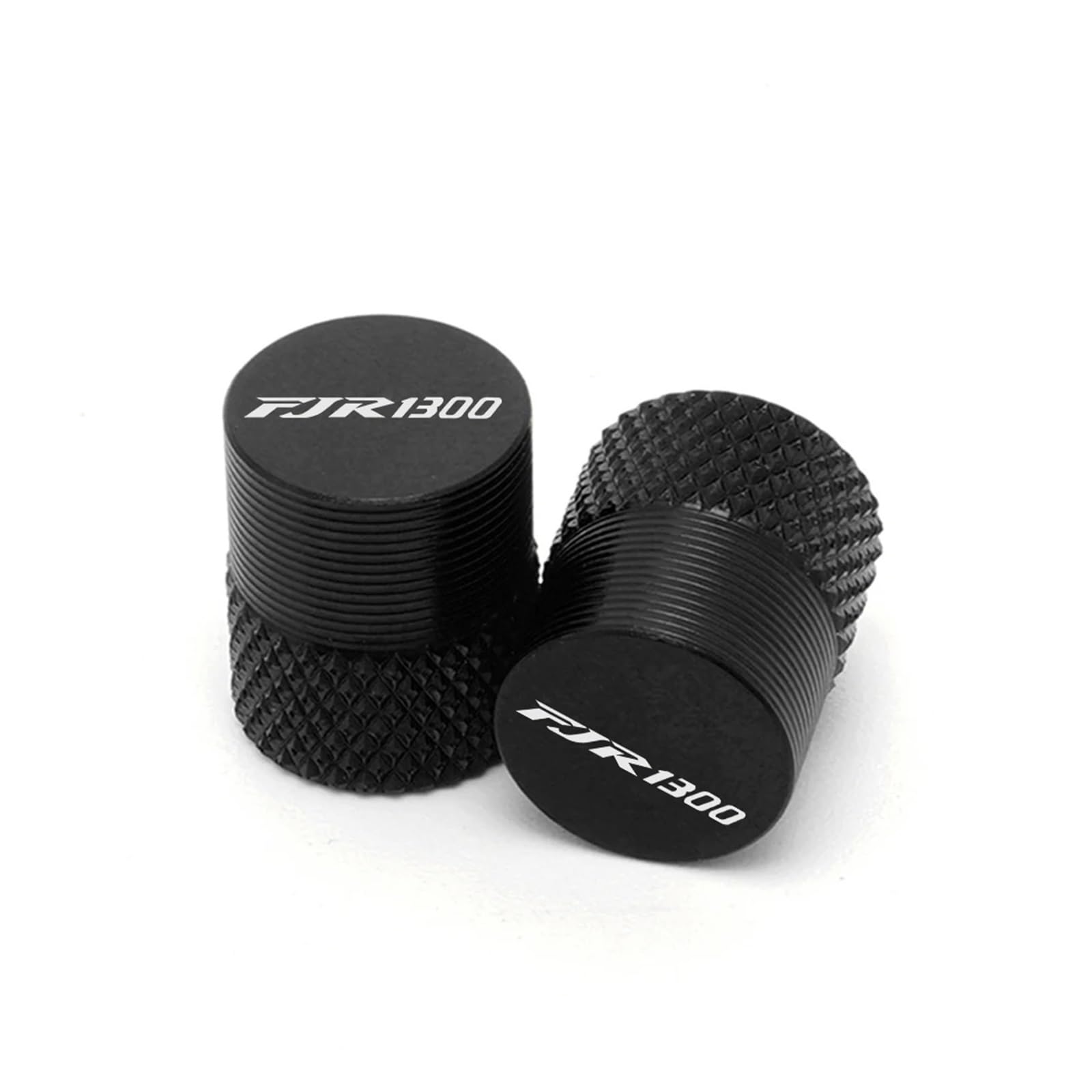 Ventileinsatzkappen für Motorräder Für FJR1300 FJR 1300 XJR1300 XJR 1300 2004-2015 Motorradzubehör CNC-gefräste Ventilkappen Für Felgen Und Reifen(FJR1300 Black) von Seulomo