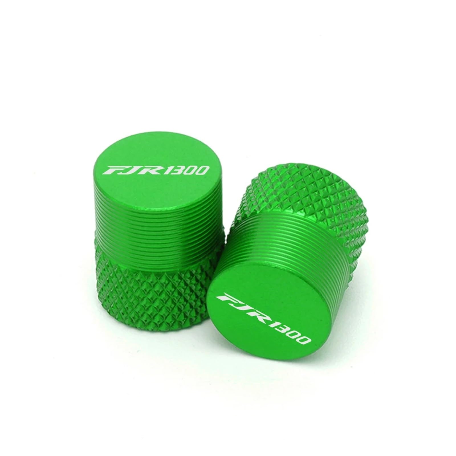 Ventileinsatzkappen für Motorräder Für FJR1300 FJR 1300 XJR1300 XJR 1300 2004-2015 Motorradzubehör CNC-gefräste Ventilkappen Für Felgen Und Reifen(FJR1300 Green) von Seulomo