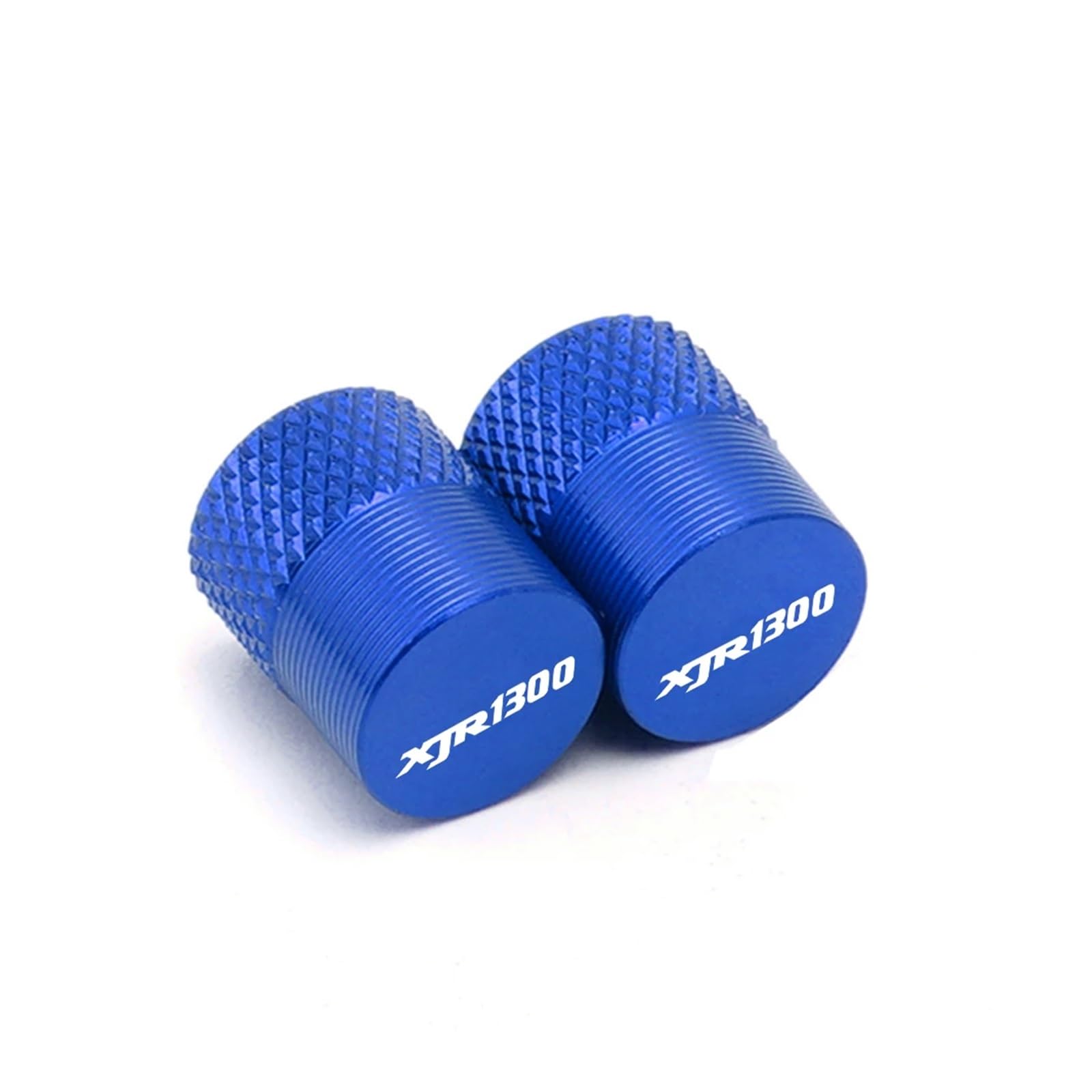 Ventileinsatzkappen für Motorräder Für FJR1300 FJR 1300 XJR1300 XJR 1300 2004-2015 Motorradzubehör CNC-gefräste Ventilkappen Für Felgen Und Reifen(XJR1300 Blue) von Seulomo