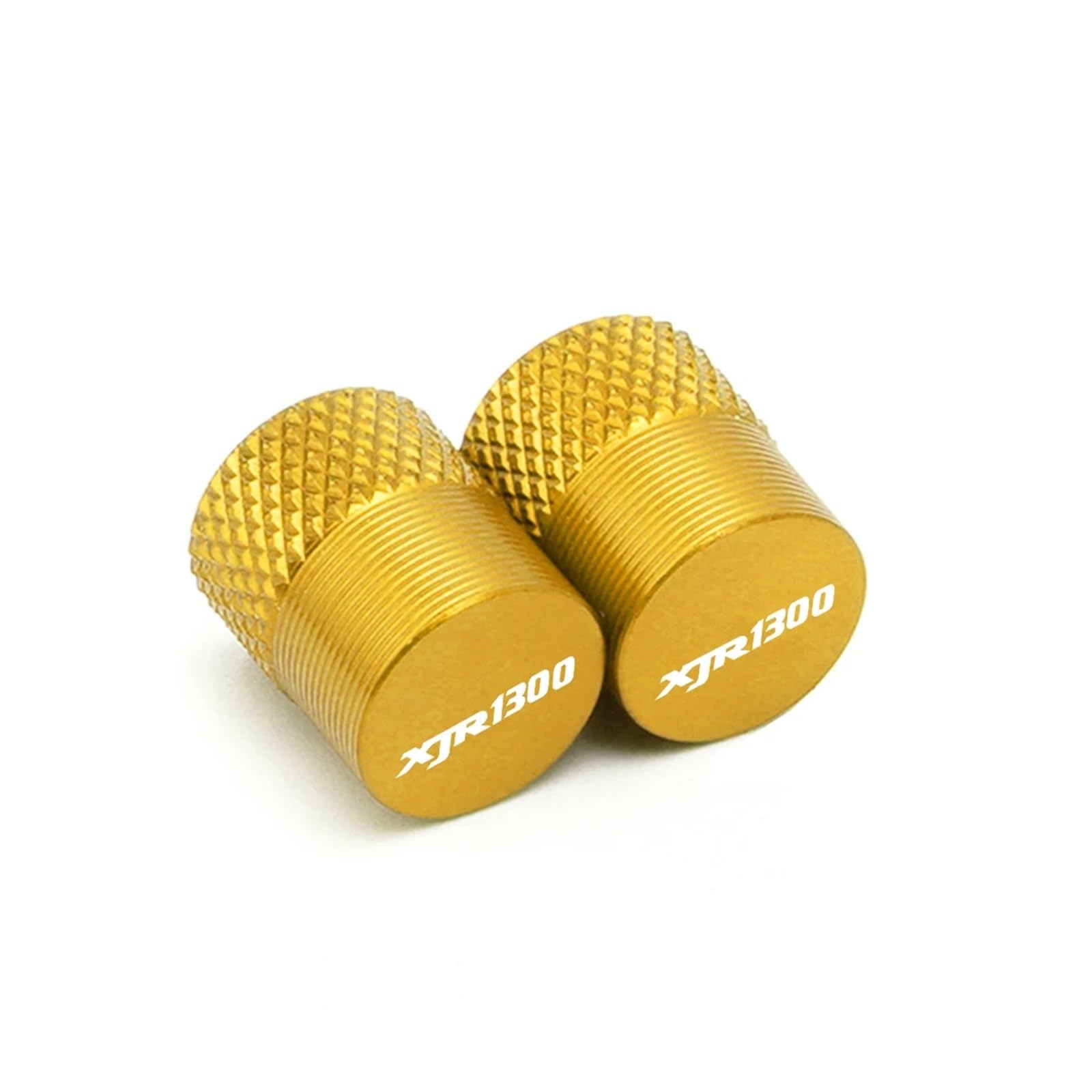 Ventileinsatzkappen für Motorräder Für FJR1300 FJR 1300 XJR1300 XJR 1300 2004-2015 Motorradzubehör CNC-gefräste Ventilkappen Für Felgen Und Reifen(XJR1300 Gold) von Seulomo