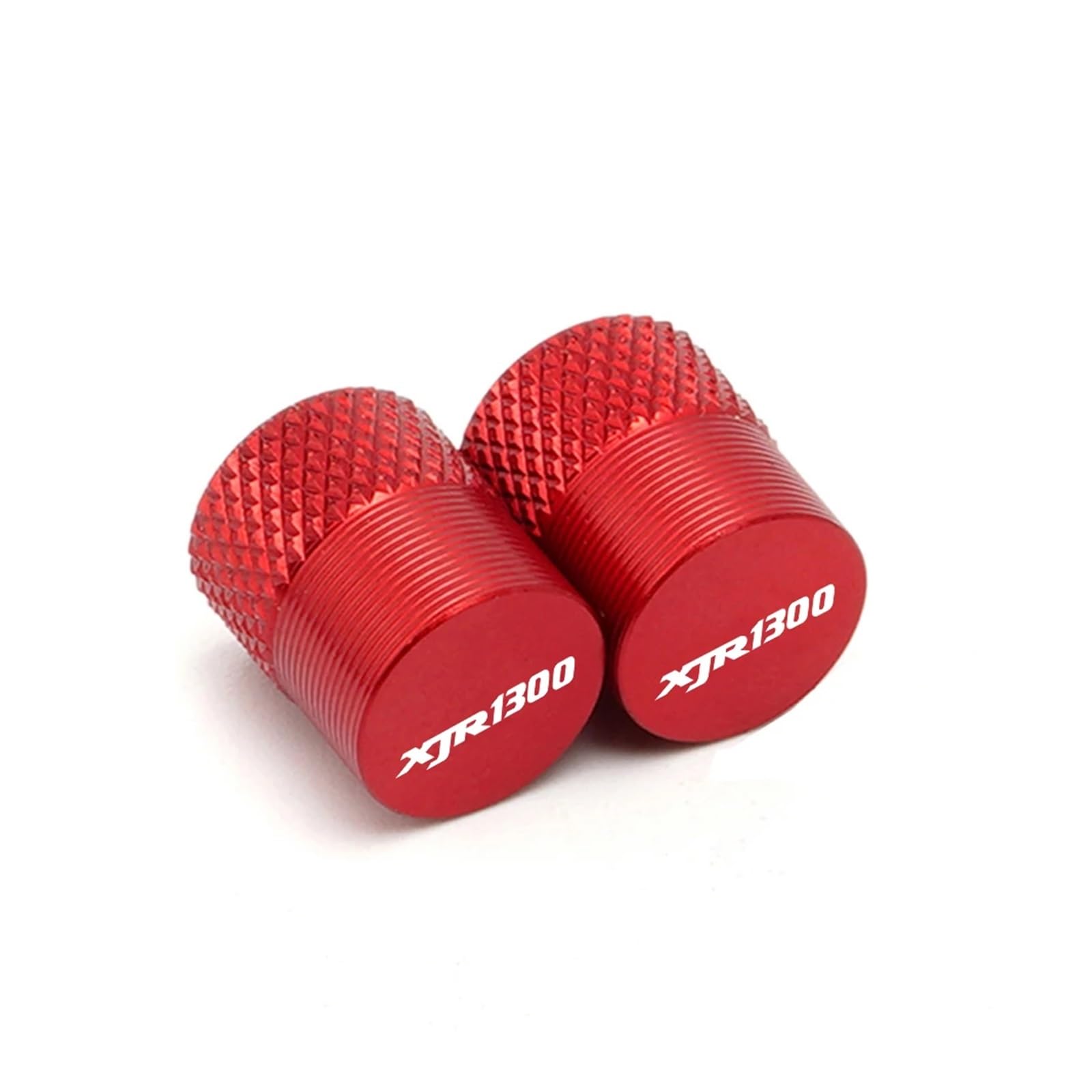 Ventileinsatzkappen für Motorräder Für FJR1300 FJR 1300 XJR1300 XJR 1300 2004-2015 Motorradzubehör CNC-gefräste Ventilkappen Für Felgen Und Reifen(XJR1300 Red) von Seulomo
