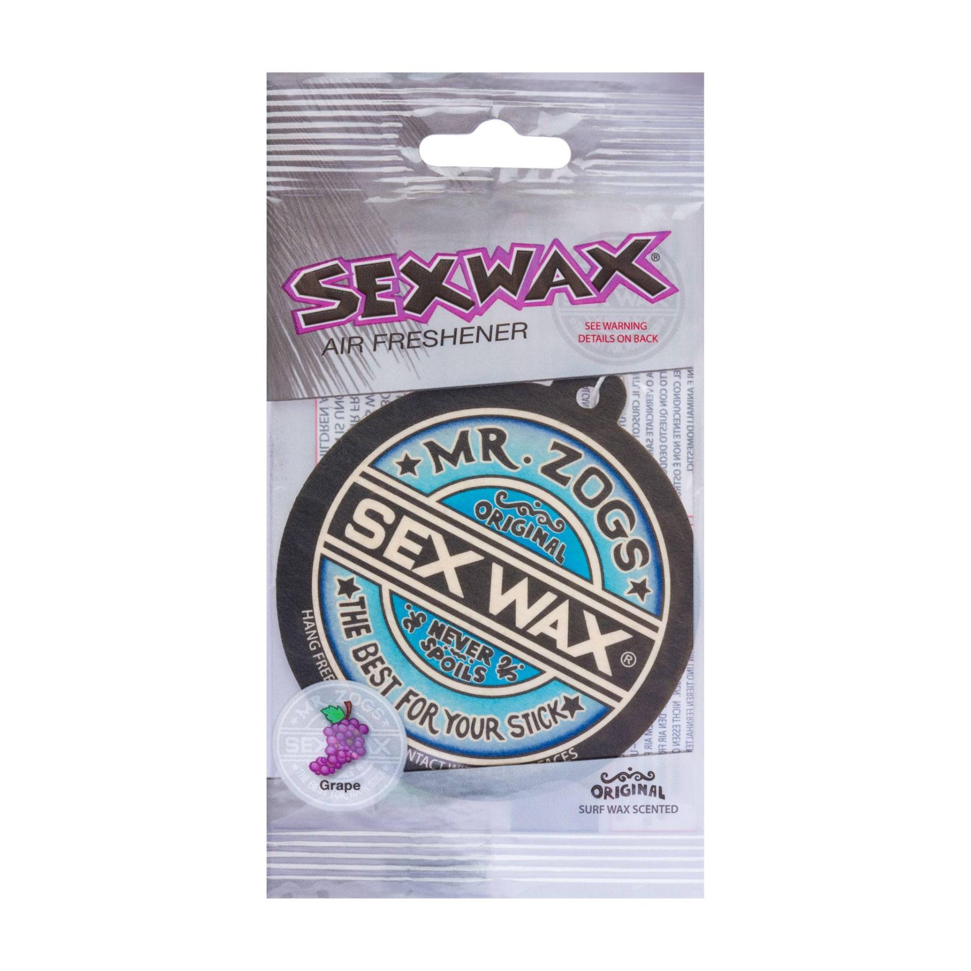Sex Wax Auto-Lufterfrischer 3er-Pack Traubenduft von Sex Wax