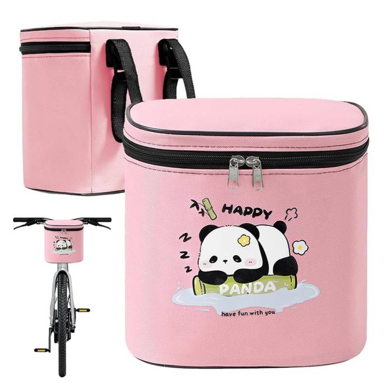 Sghtil Kinder Fahrradtasche Frontlenker | Fahrradlenker Vordertasche | Schnellspanner Multifunktionstasche Mit Reflektierendem Fach Für Kinderroller & Outdoor-Schulbedarf von Sghtil