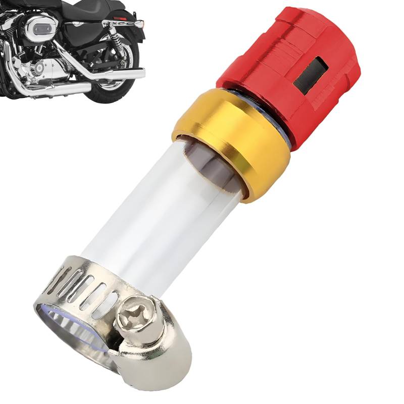 Sghtil Motorrad Luftfilter Wasserablaufschlauch,Multifunktionales Ansaugluft Ablassschlauch Zubehör | Präzisions-Entwässerungsstecker für Motorradenthusiasten zur Leistungsoptimierung von Sghtil