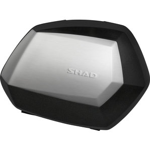 SHAD Seitenkoffer SH35 Paar, Schwarz mit Alu-Cover Shad von Shad