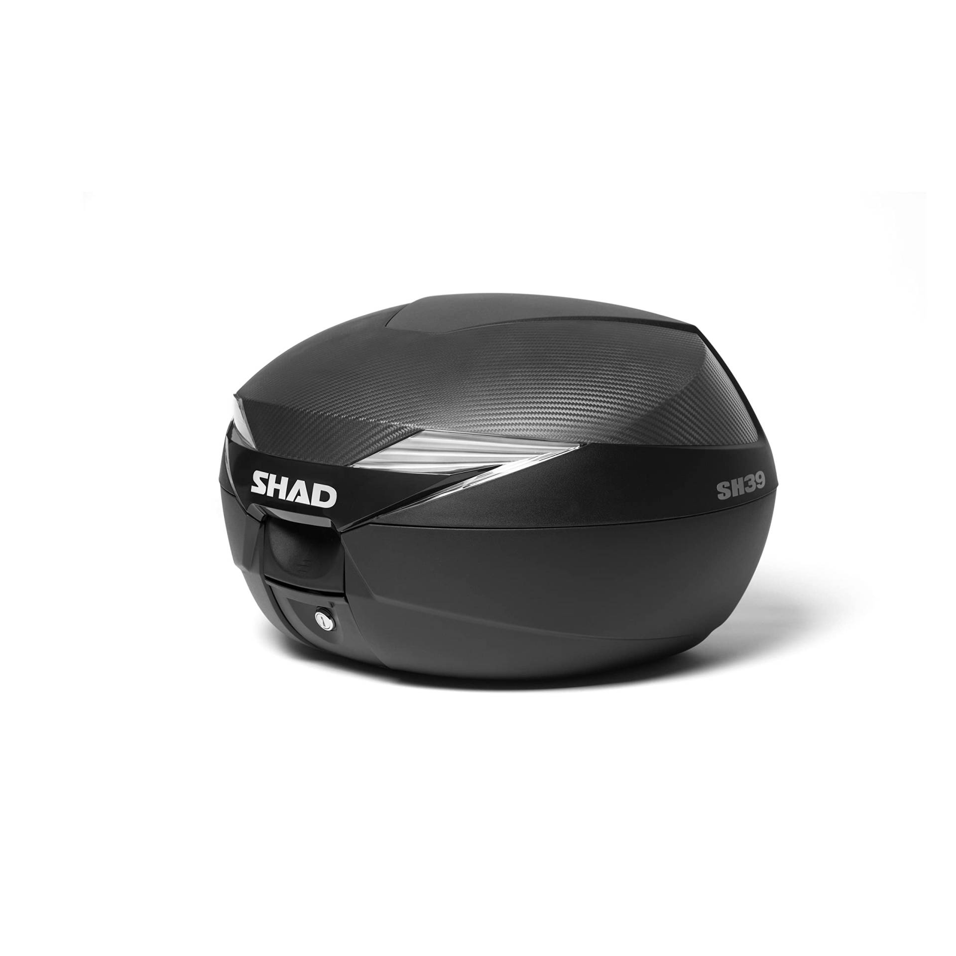 SHAD D0b39106 - Koffer oder Tasche hinten, für Roller oder Motorrad sh39 sh 39 carbono carbonlo von SHAD