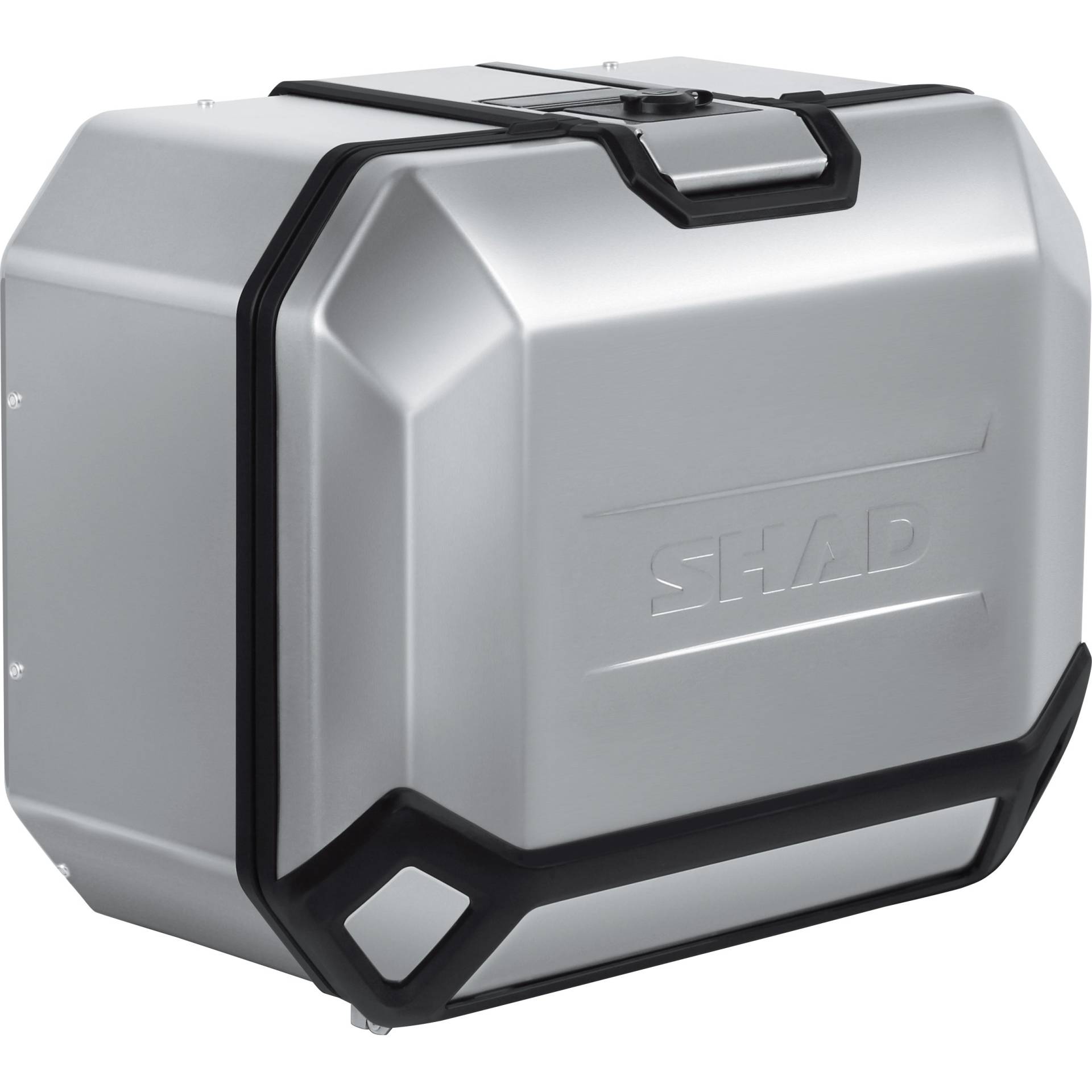 Shad 4P Seitenkoffer Terra Aluminium TR47 silber rechts Shad 4P Seitenkoffer Terra Aluminium TR47 silber rechts von Shad