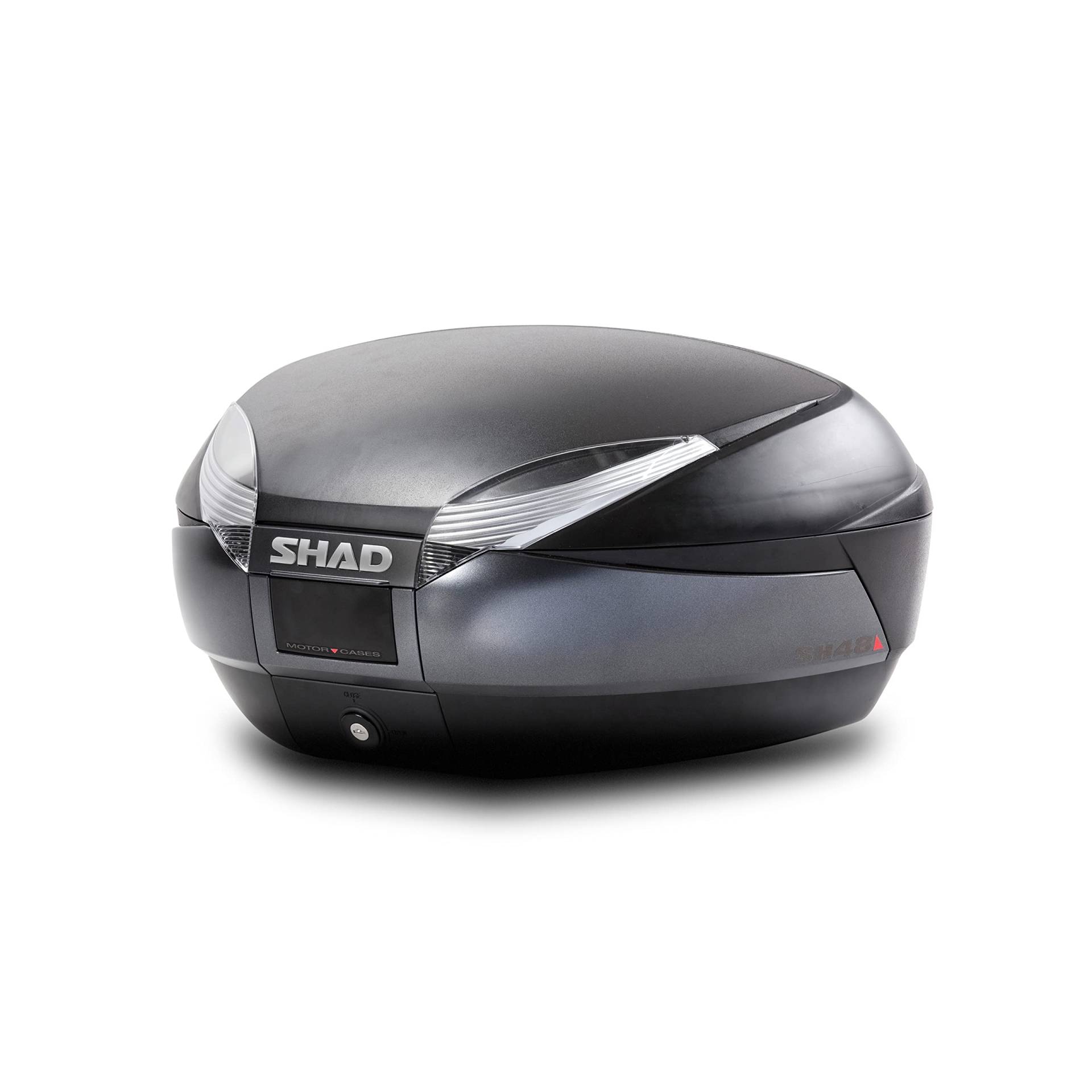 Shad D0B48100 Top-Case mit Universal Halter und Rückstrahler, 48 Liter, Schwarz Shad D0B48100 Top-Case mit Universal Halter und Rückstrahler, 48 Liter, Schwarz von SHAD