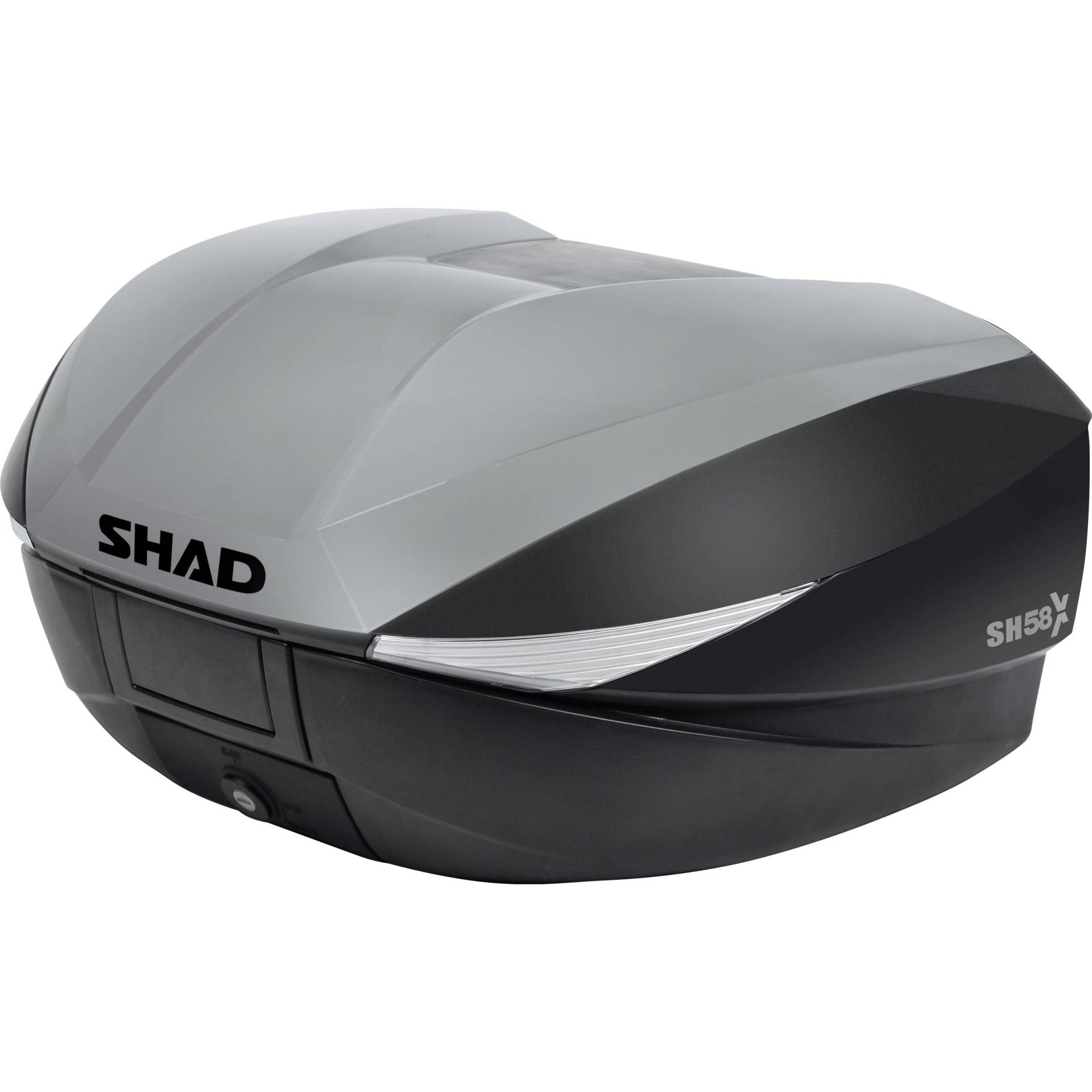 Shad Deckelcover für SH58X Topcase D1B58E15 titanium silber Shad Deckelcover für SH58X Topcase D1B58E15 titanium silber von Shad