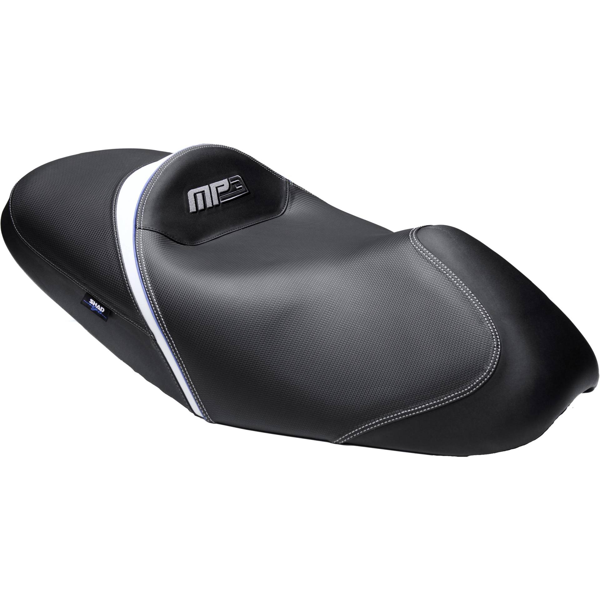 Shad Komfort Sitzbank für Piaggio MP3 schwarz/weiß Shad Komfort Sitzbank für Piaggio MP3 schwarz/weiß von Shad
