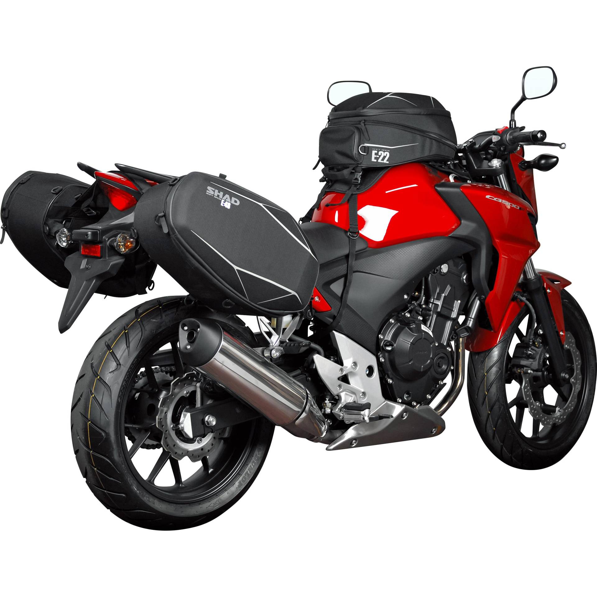 Shad Satteltaschenhalter Semi Rigid Honda CB/R 500 F/X/R 13-15 Shad Satteltaschenhalter Semi Rigid Honda CB/R 500 F/X/R 13-15 von Shad
