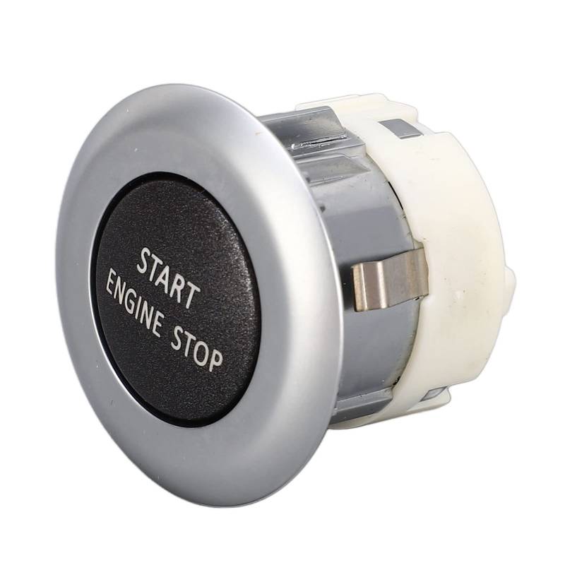 Start-Stopp-Druckknopf, LR014015 Start-Stopp-Motorschalter, Schnelle Zündung, Rot, Rostbeständig für Autos von Shanrya