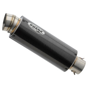 SRC-4 Auspuffsystem mit EG-BE Schwarz, Carbon oder Titan Shark Auspuff von Shark Auspuff