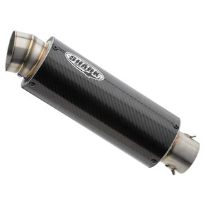 SRC-4 Auspuffsystem mit EG-BE Schwarz, Carbon oder Titan Shark Auspuff von Shark Auspuff