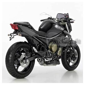 Street GP Auspuffsystem mit EG/BE Carbon, Dämpferlänge: 360 mm Shark Auspuff von Shark Auspuff