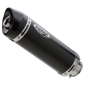 Street GP Auspuffsystem mit EG/BE Carbon, Dämpferlänge: 360 mm Shark Auspuff von Shark Auspuff