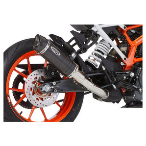 Street GP Auspuffsystem mit EG/BE Carbon, Dämpferlänge: 360 mm Shark Auspuff von Shark Auspuff