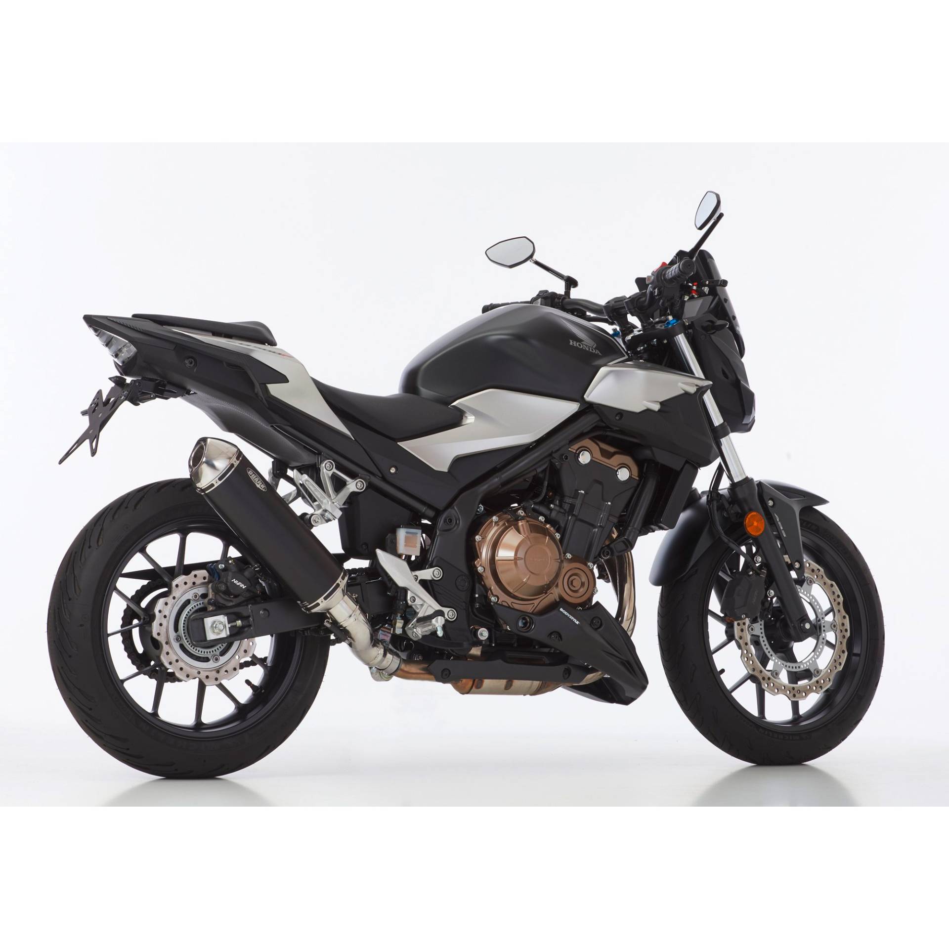 Shark exhaust Auspuff DSX-5 schwarz für Honda CB/CBR/NX 500 2024- Shark exhaust Auspuff DSX-5 schwarz für Honda CB/CBR/NX 500 2024- von Shark exhaust